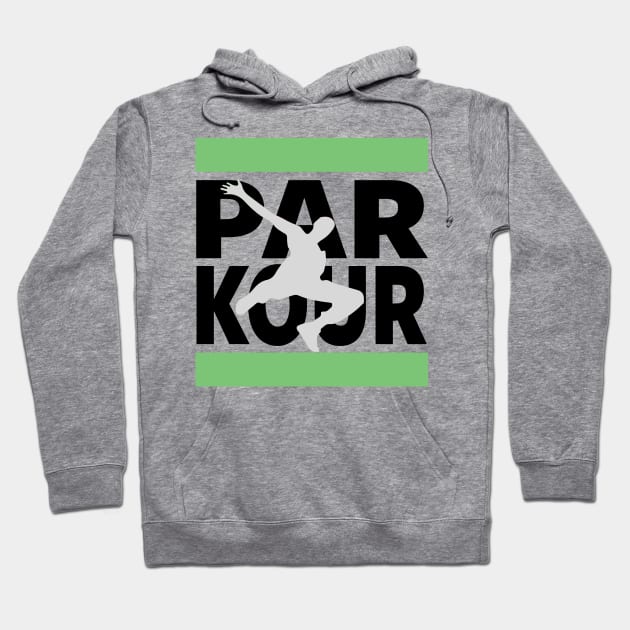 PARKOUR - FREERUNNING - TRACEUR Hoodie by Tshirt Samurai